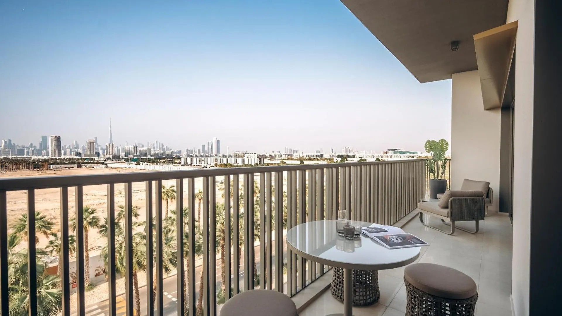 Апартаменты Mag 960 - New Brand 1Br With Burj Khalifa View Дубай