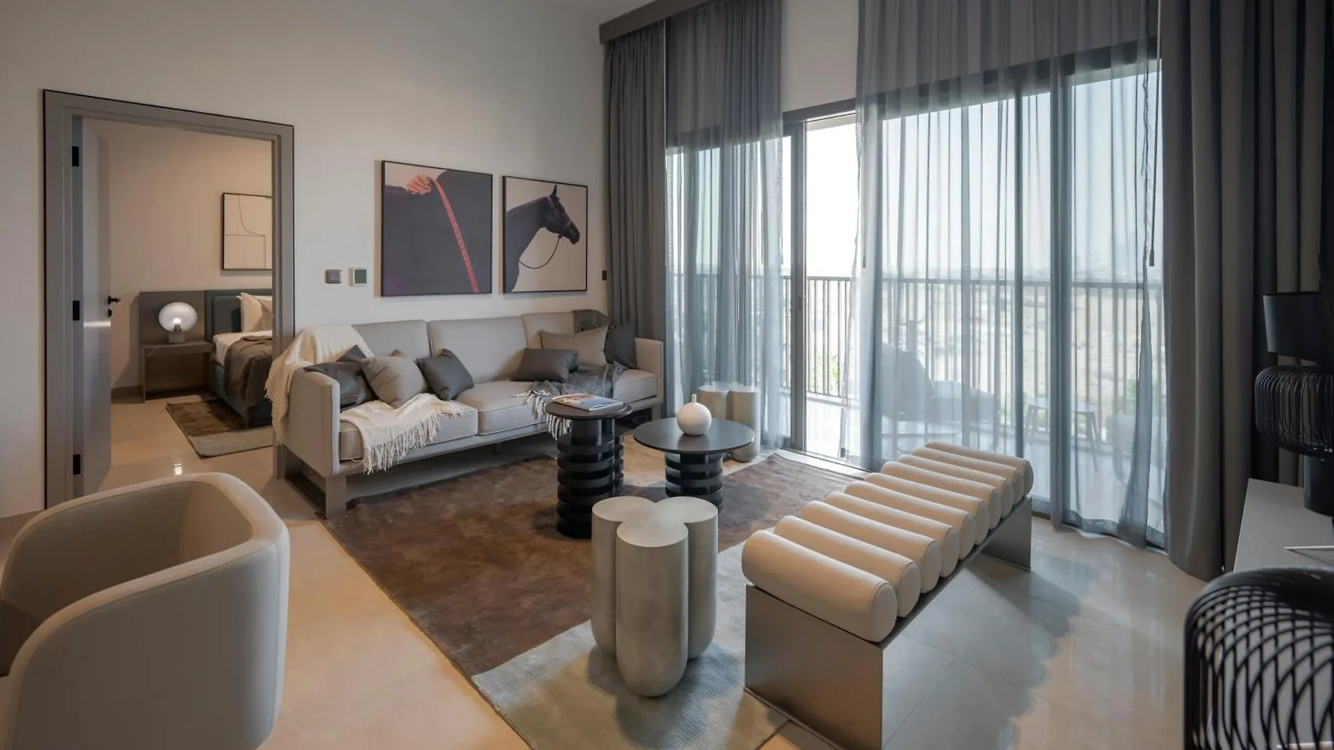 Апартаменты Mag 960 - New Brand 1Br With Burj Khalifa View Дубай